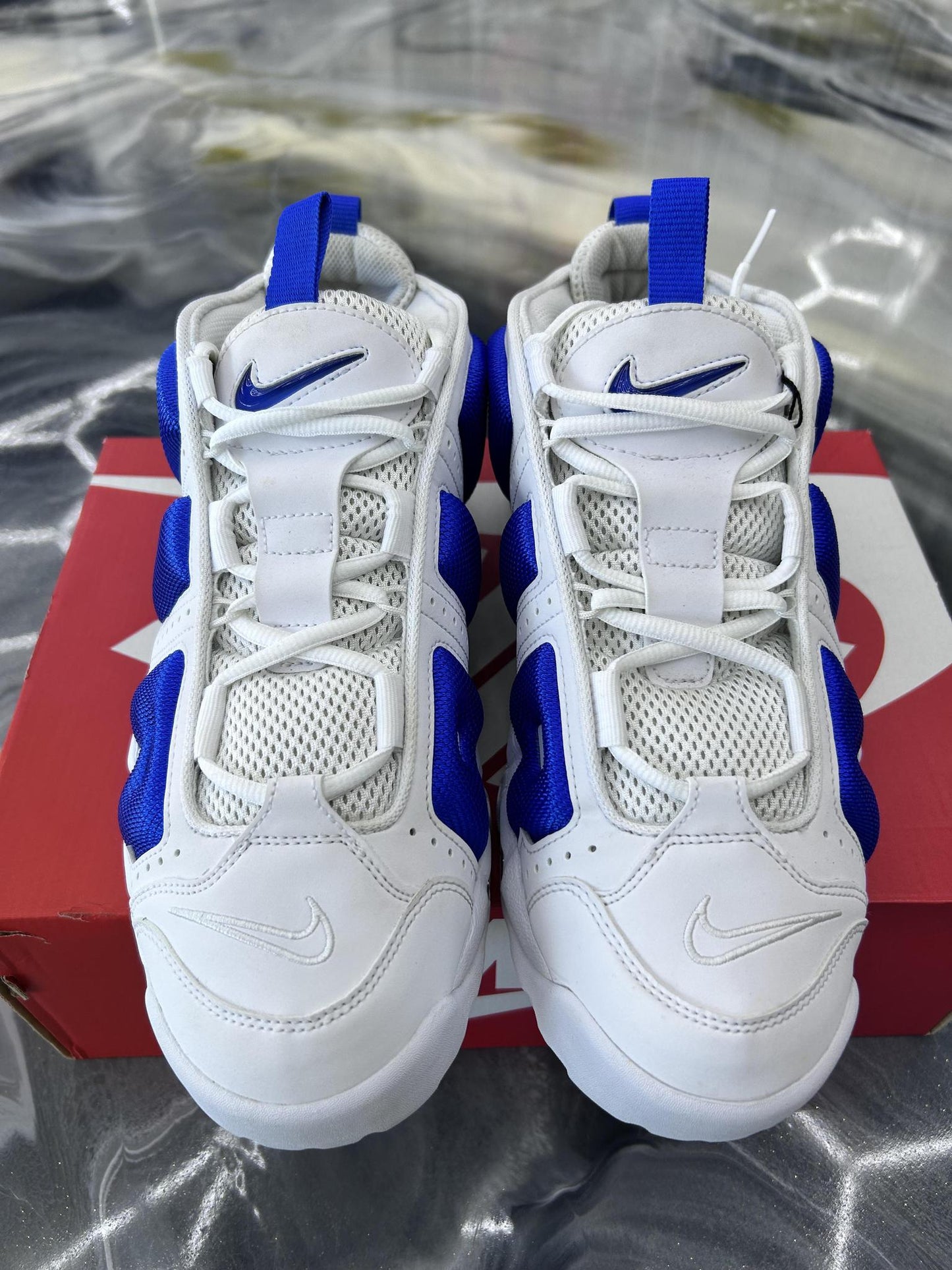 Nike Air Uptempo "Hyper Royal" Used Size 10.5