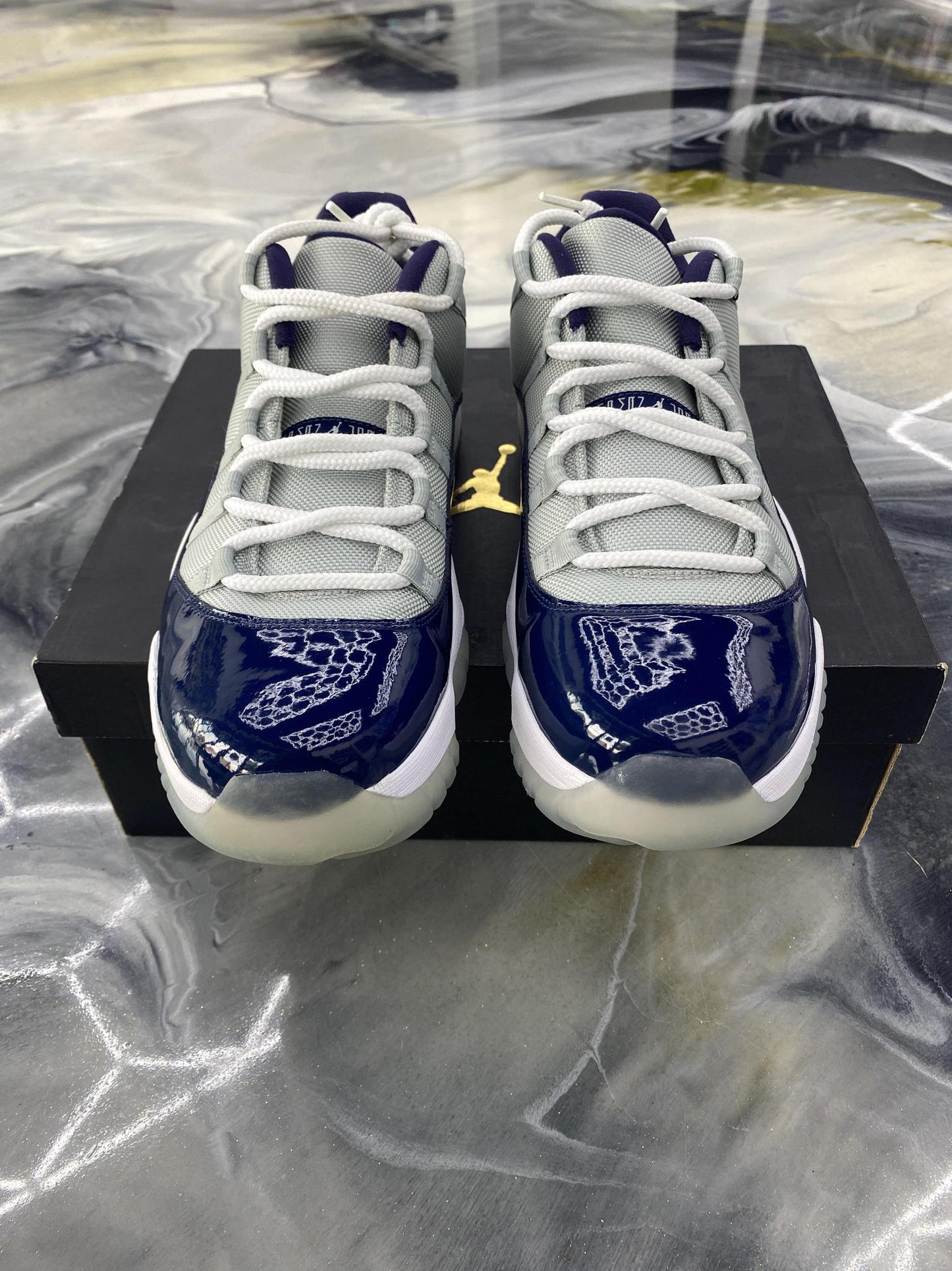 Jordan 11 Low "Georgetown" Used Size 12