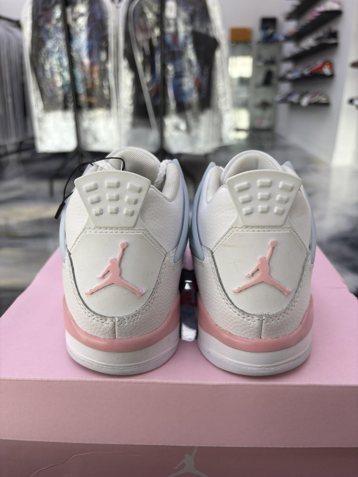 Jordan 4 "Soft Pink" Used Size 1Y
