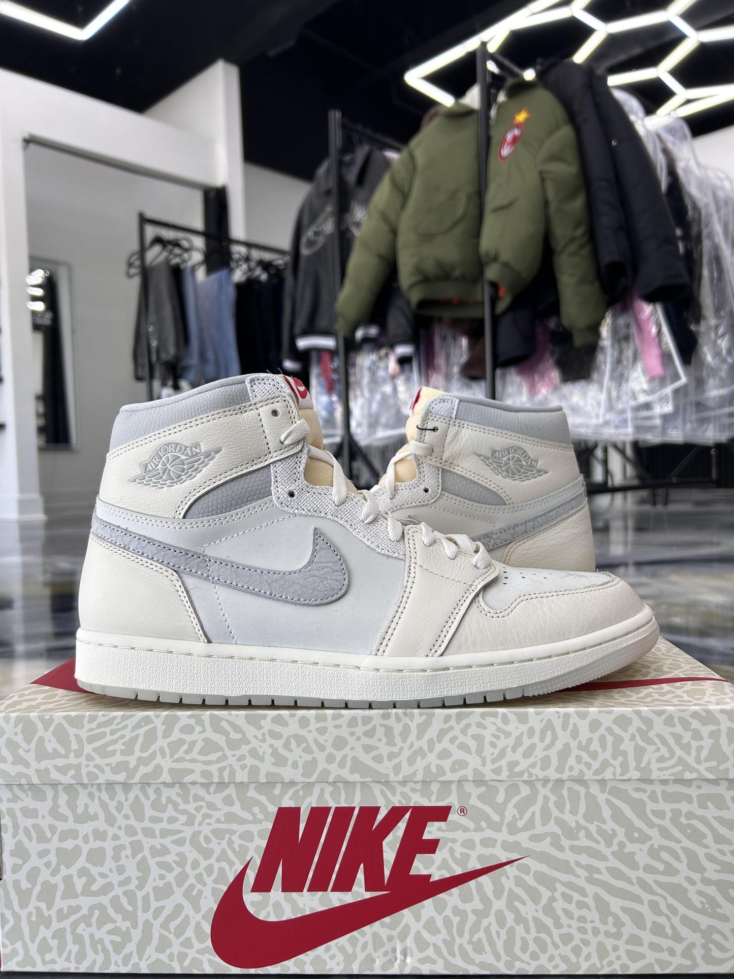 Jordan 1 High "Sail University" Used Size 11.5