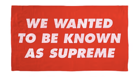 Supreme Known As Towel "Red"