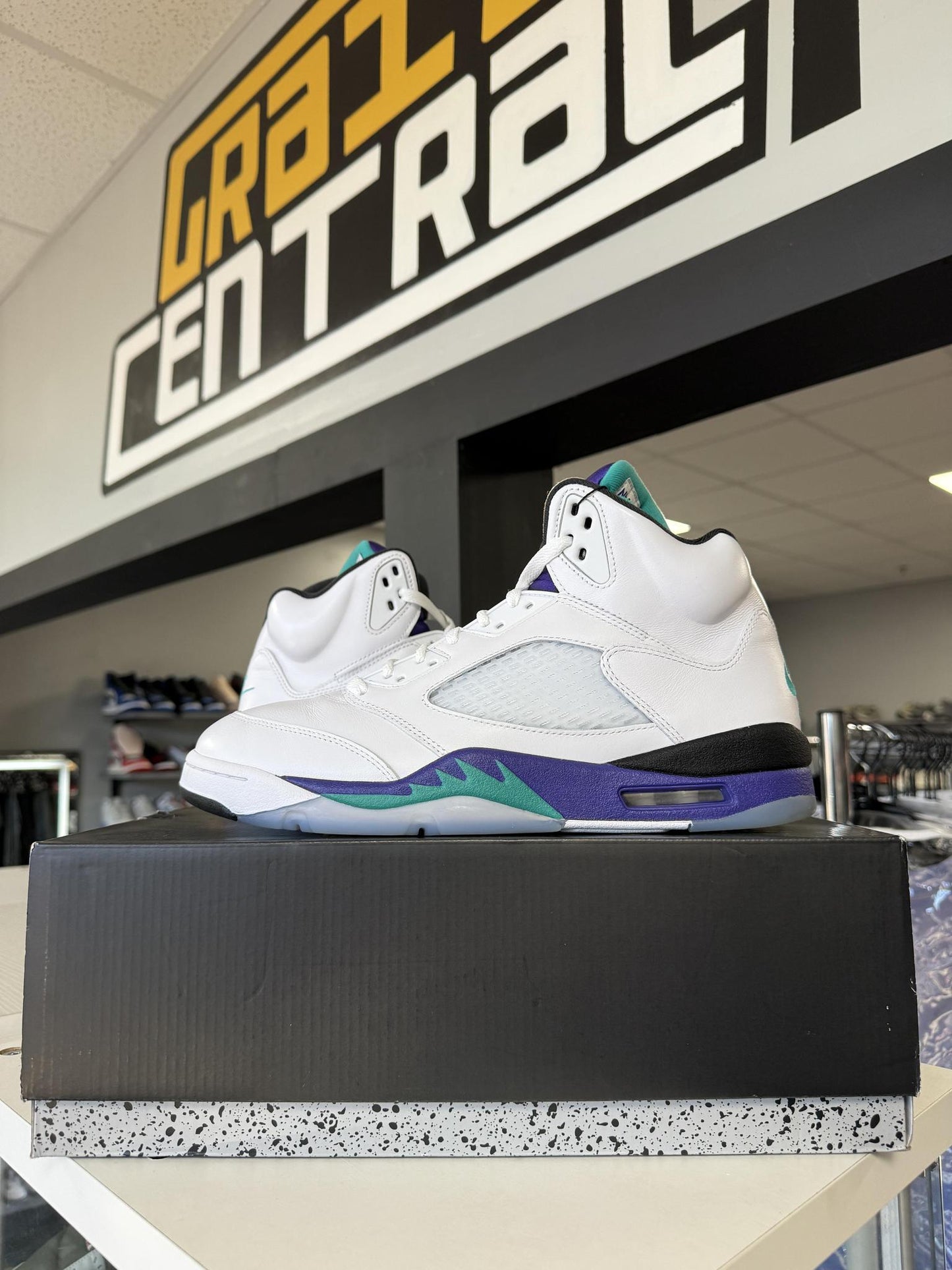 Jordan 5 "Grape" Used Size 12