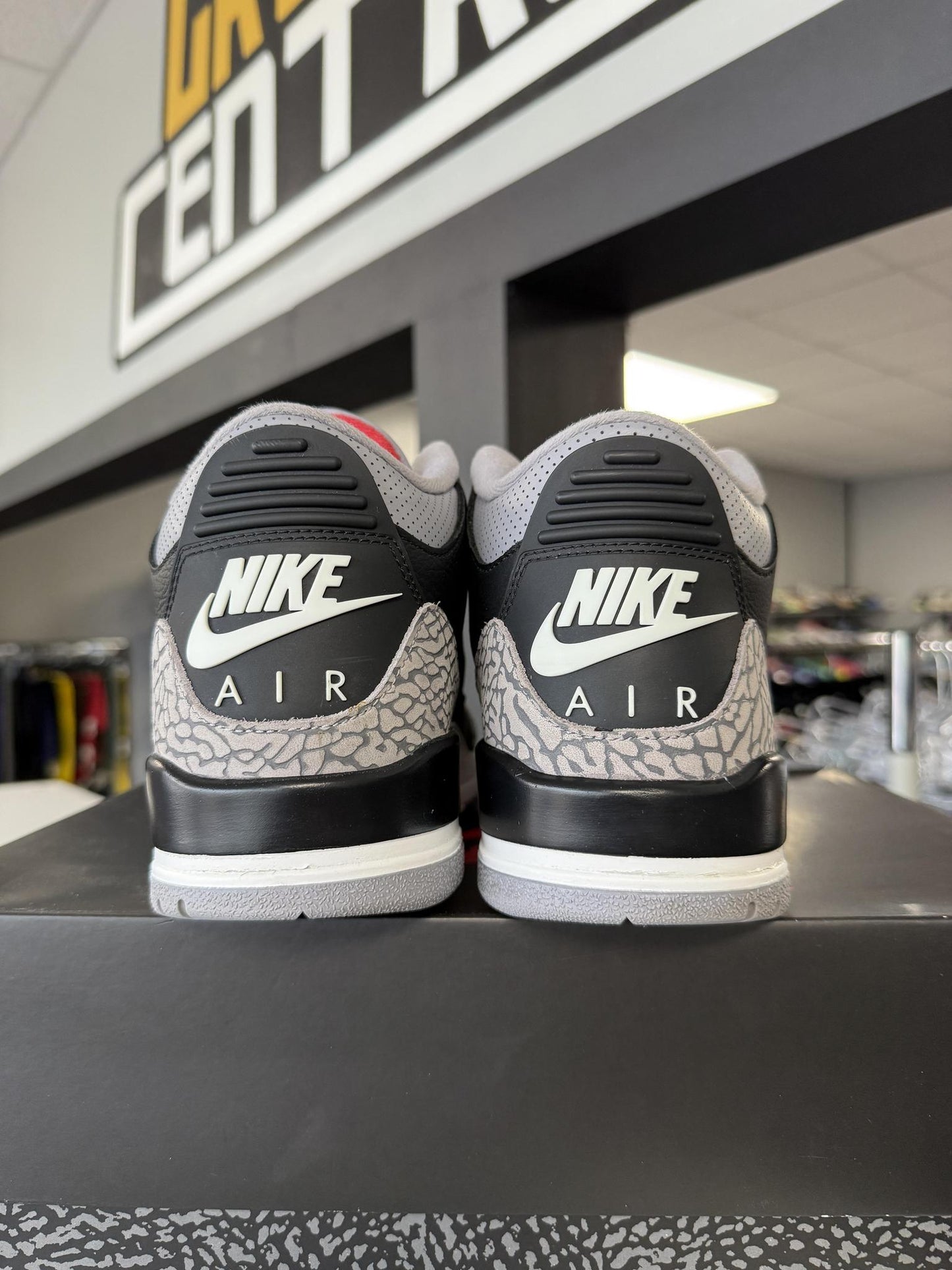 Jordan 3 "Black Cement" Used Size 11