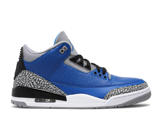 Jordan 3 "Varsity Royal Cement"