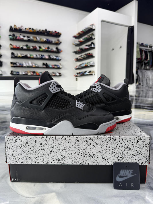 Jordan 4 "Bred Reimagined" Used Size 12