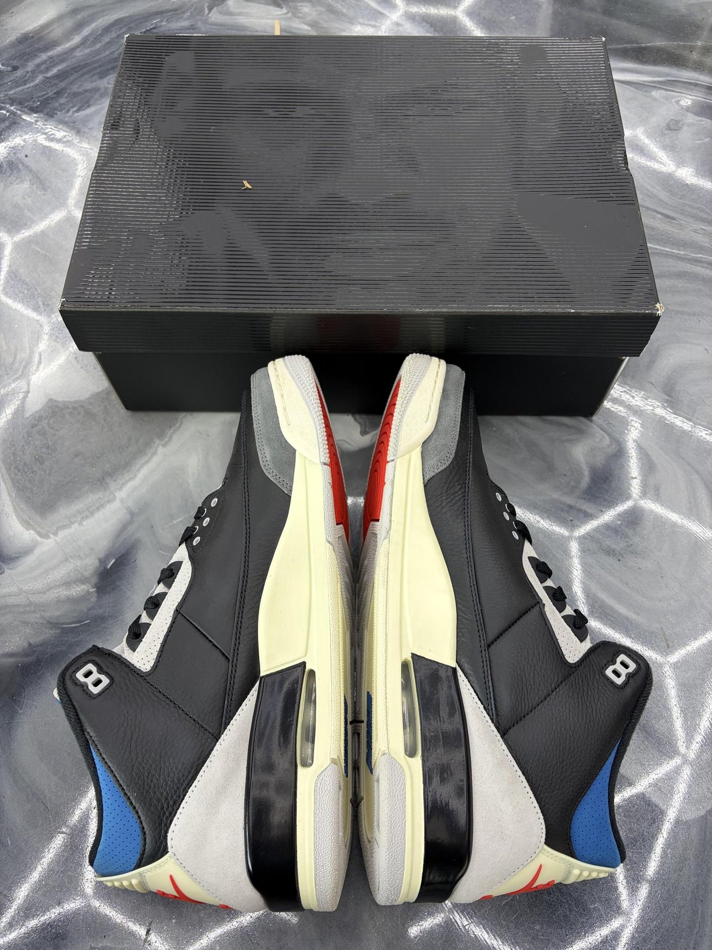 Jordan 3 "Rare Air" Used Size 13