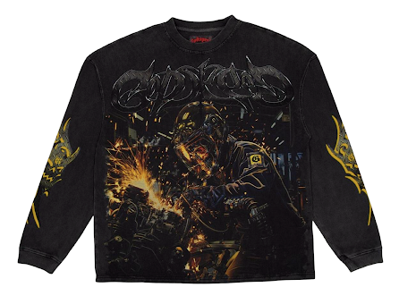 Godspeed Steel Long Sleeve Tee "Black"