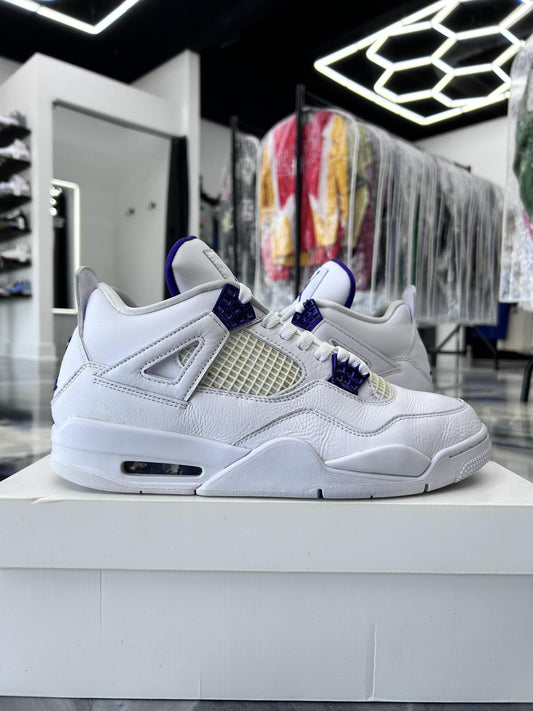 Jordan 4 "Metallic Purple" Used Size 11