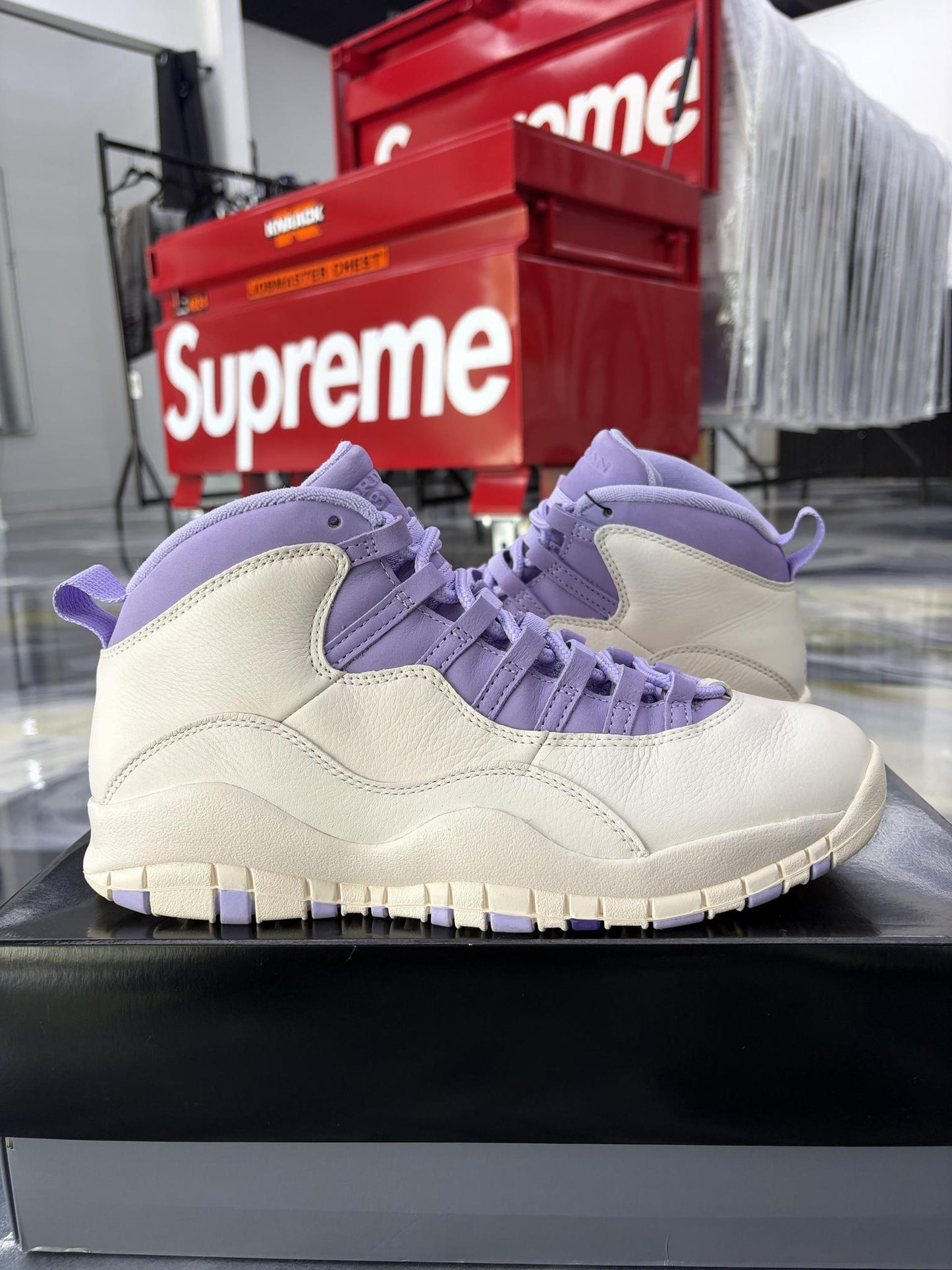 Jordan 10 "Hydrangeas" Used Size 9