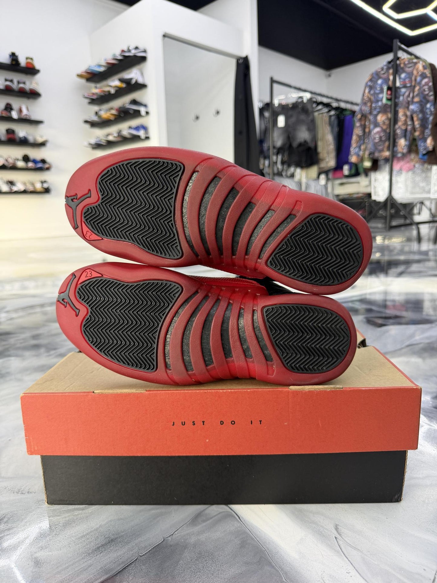 Jordan 12 "Flu Game" Used Size 10