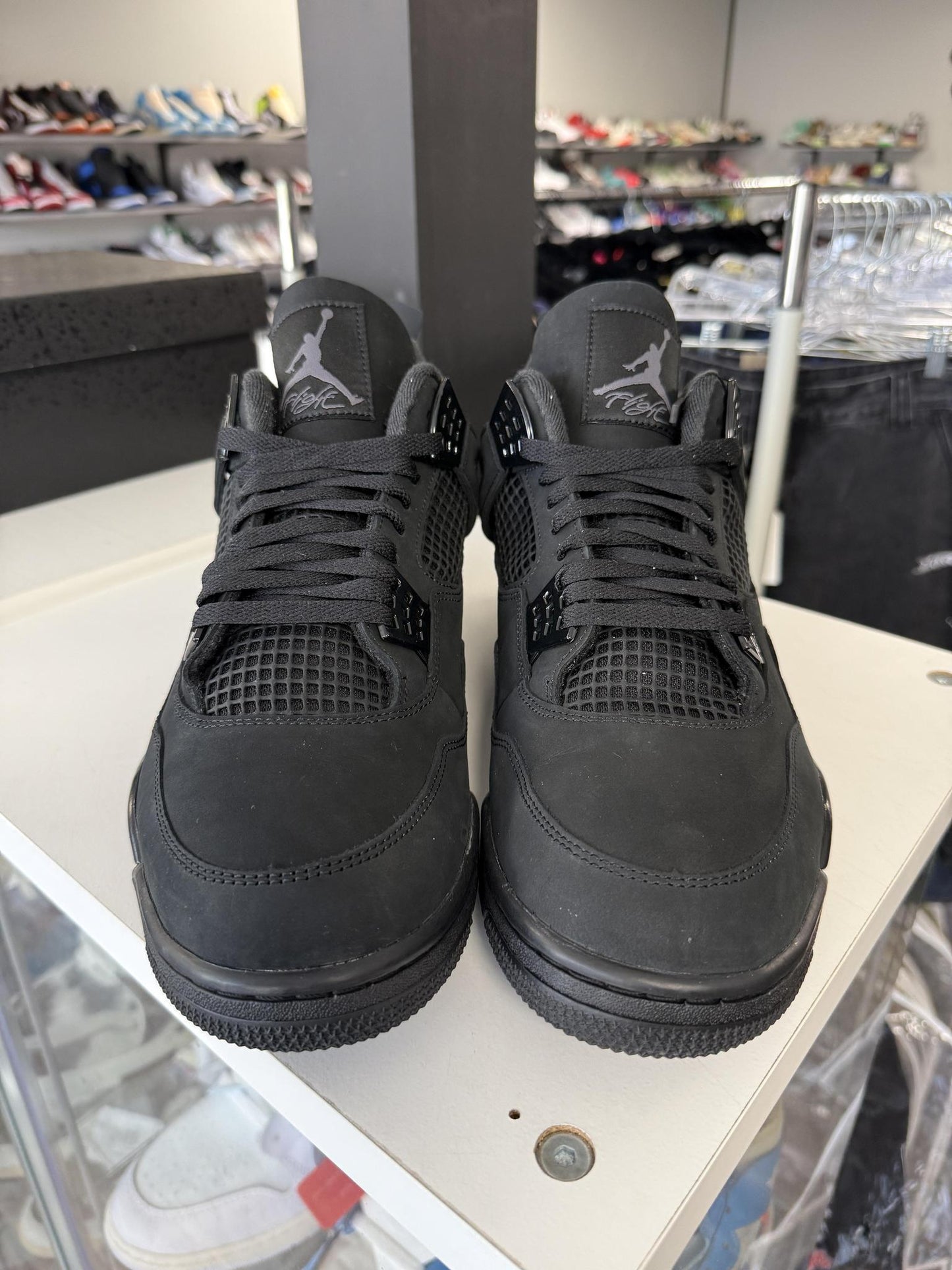 Jordan 4 "Black Cat" Used Size 14