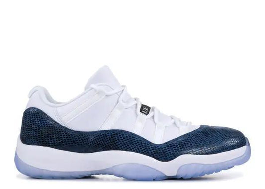 Jordan 11 Low "Navy Snakeskin"