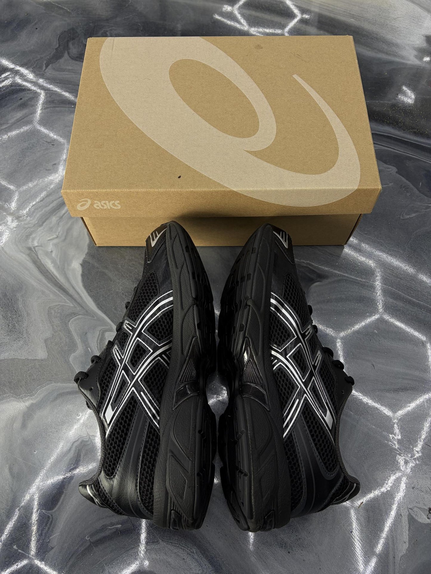 Asics Gel 1130 "Black Pure Silver" Used Size 9.5