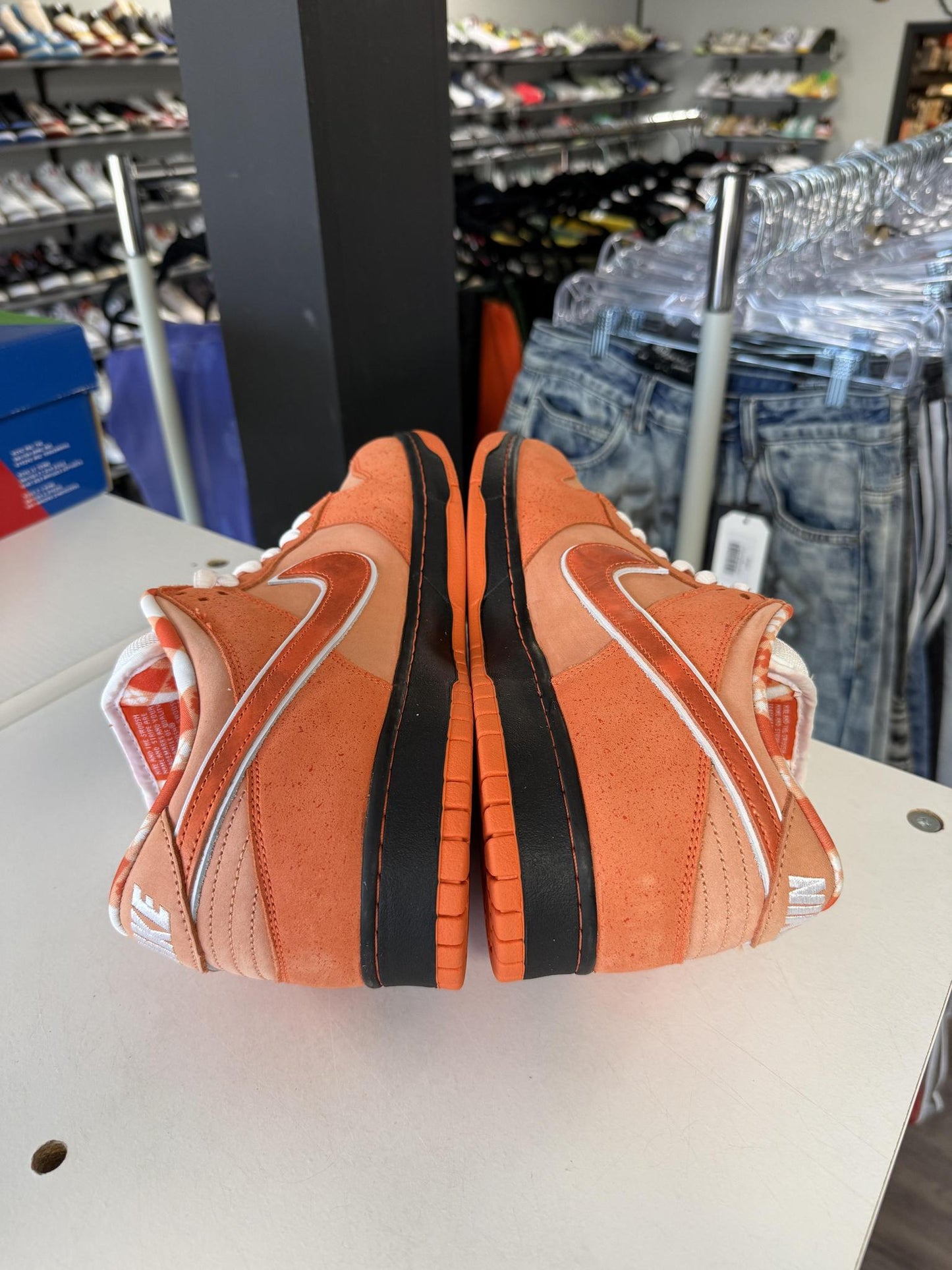 Nike Dunk SB "Orange Lobster" Used Size 14