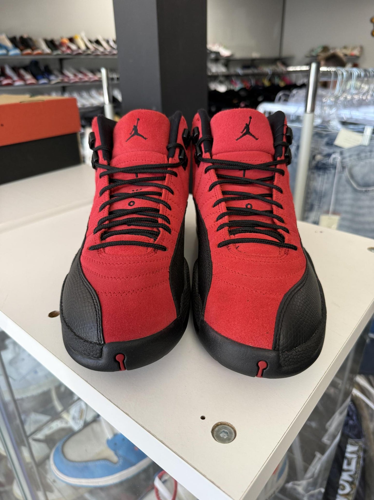 Jordan 12 "Reverse Flu Game" Used Size 10.5