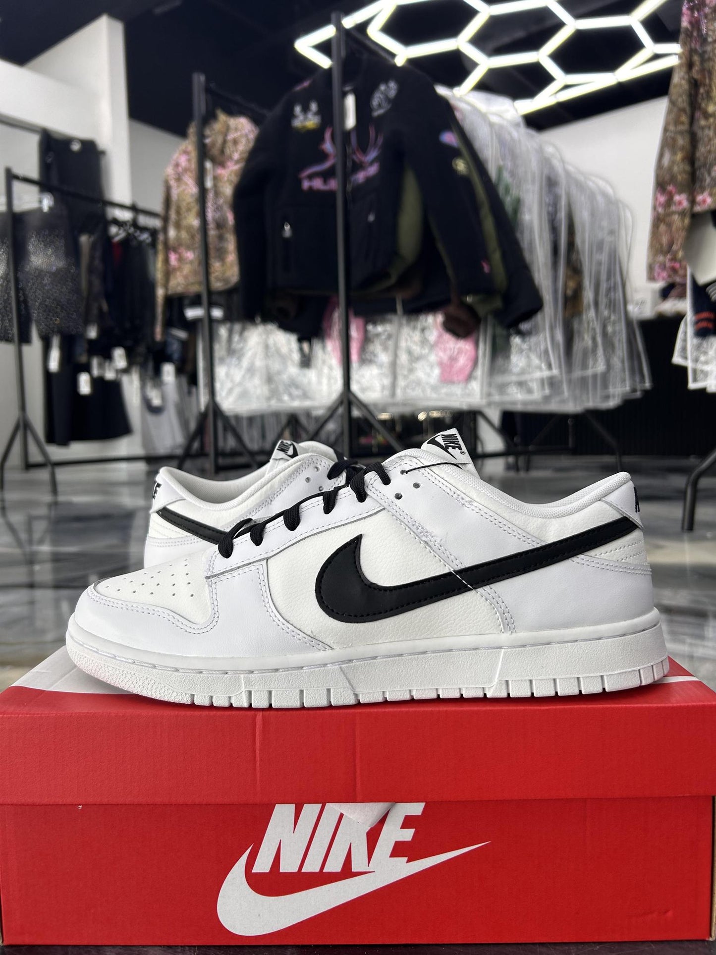 Nike Dunk Low "Reverse Panda" Used Size 11.5