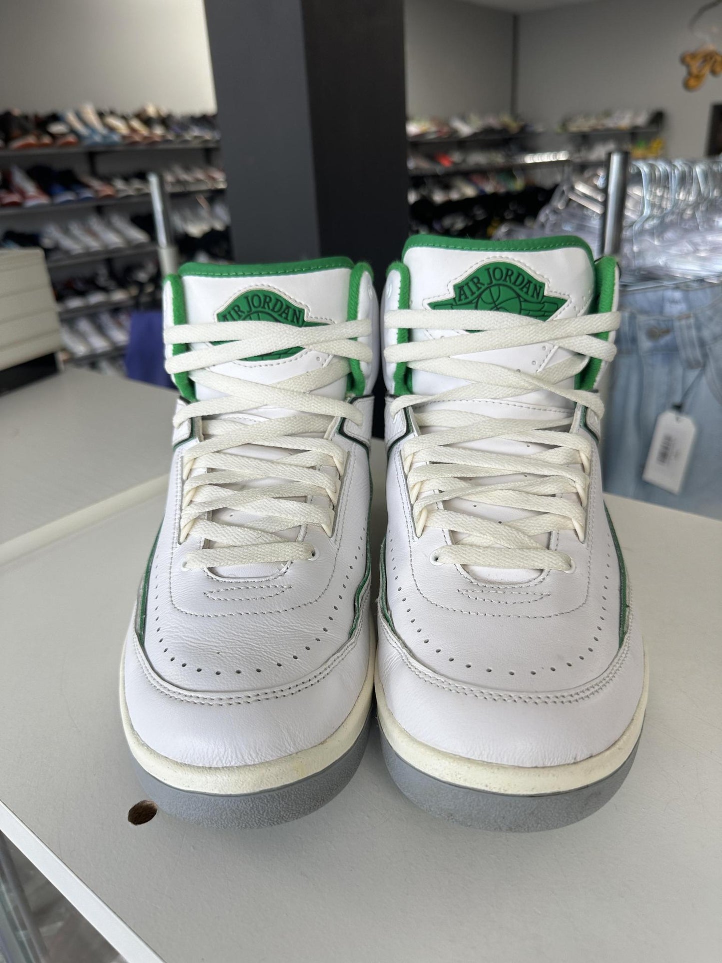 Jordan 2 "Lucky Green" Size 9.5