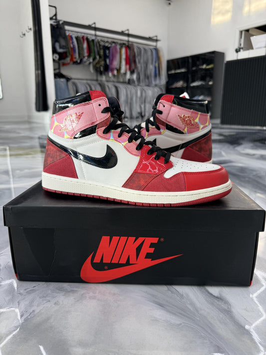 Jordan 1 "Across The Spiderverse" Used Size 15
