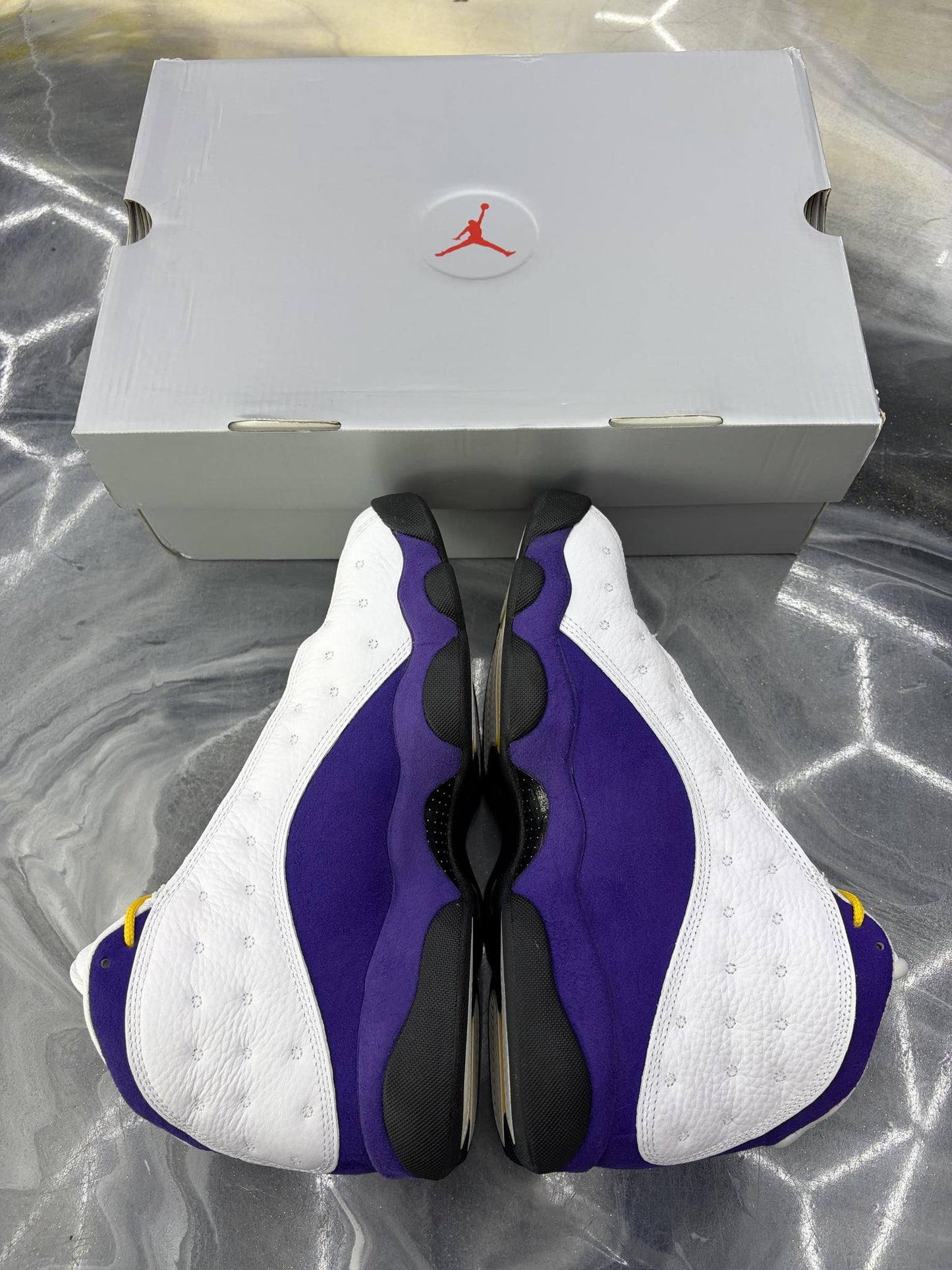Jordan 13 "Lakers" Used Size 9.5