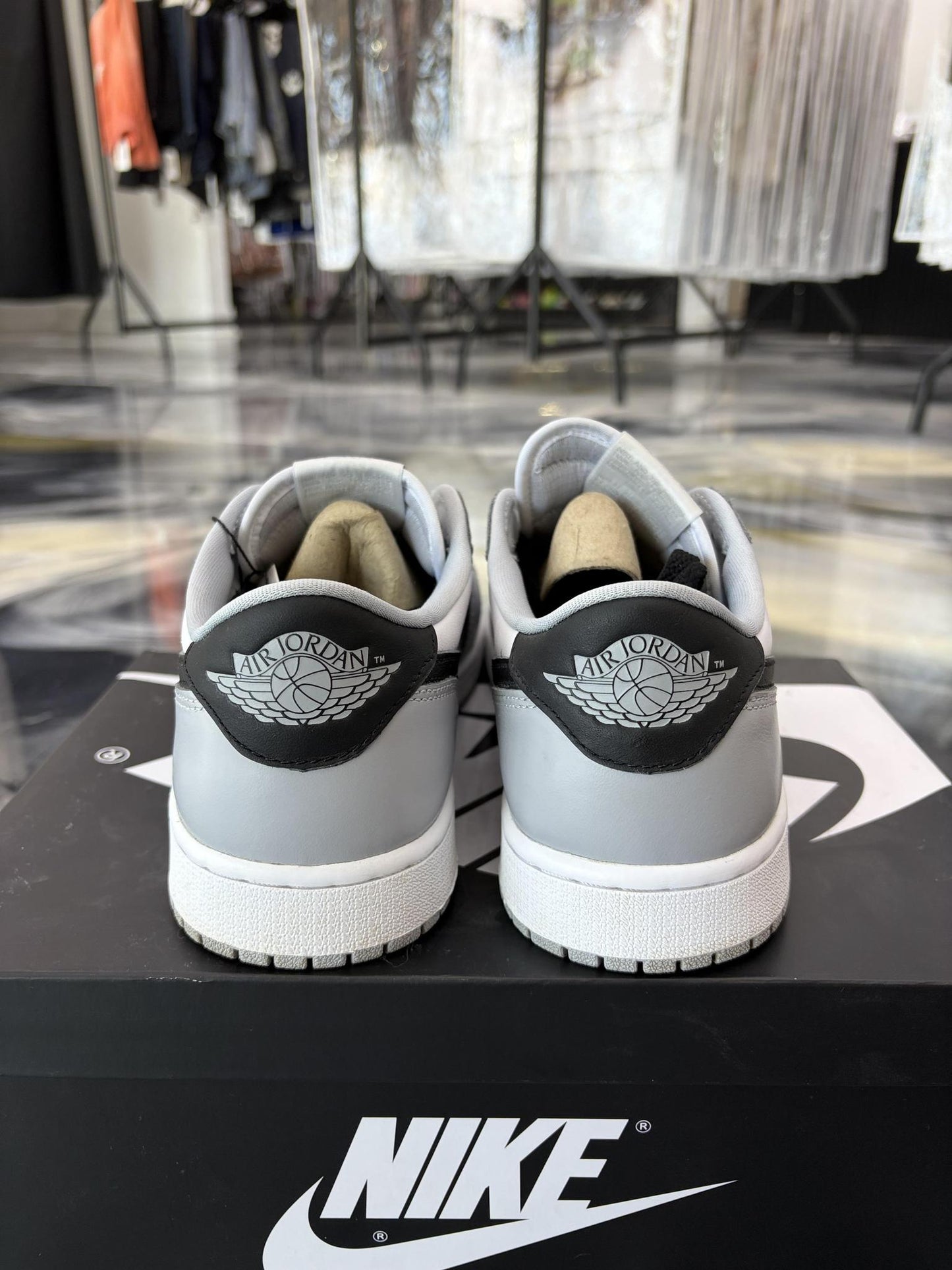 Jordan 1 Low "Barons" Used Size 9