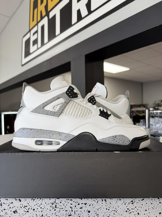 Jordan 4 "White Cement" Used Size 11.5