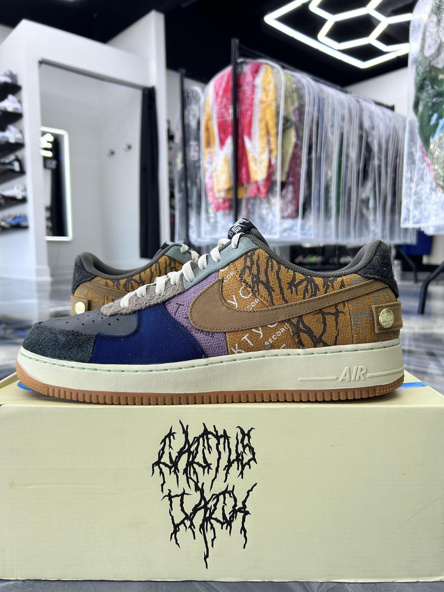 Nike Air Force 1 x Travis Scott Used Size 15
