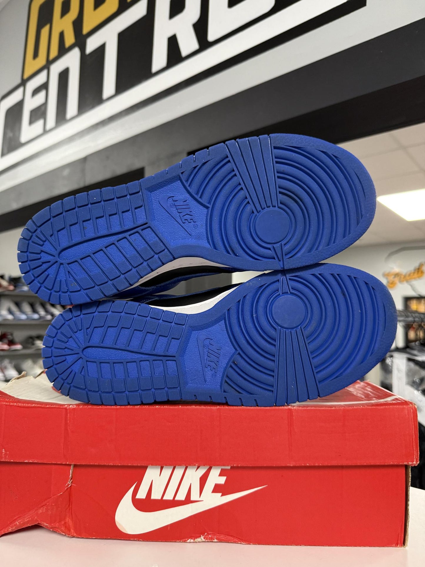 Dunk Low "Cobalt Blue" Used Size 8