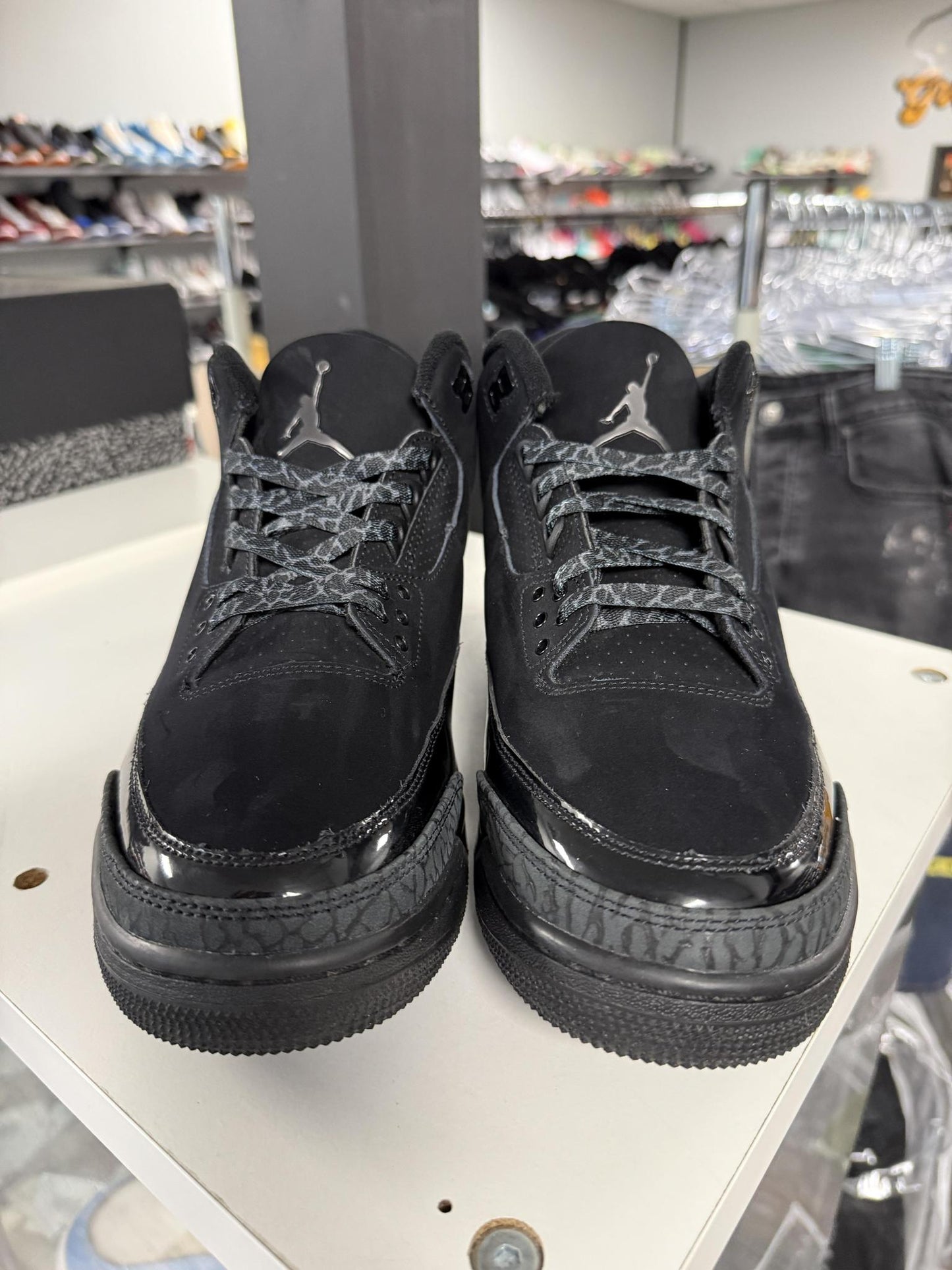 Jordan 3 "Black Cat" Used Size 11