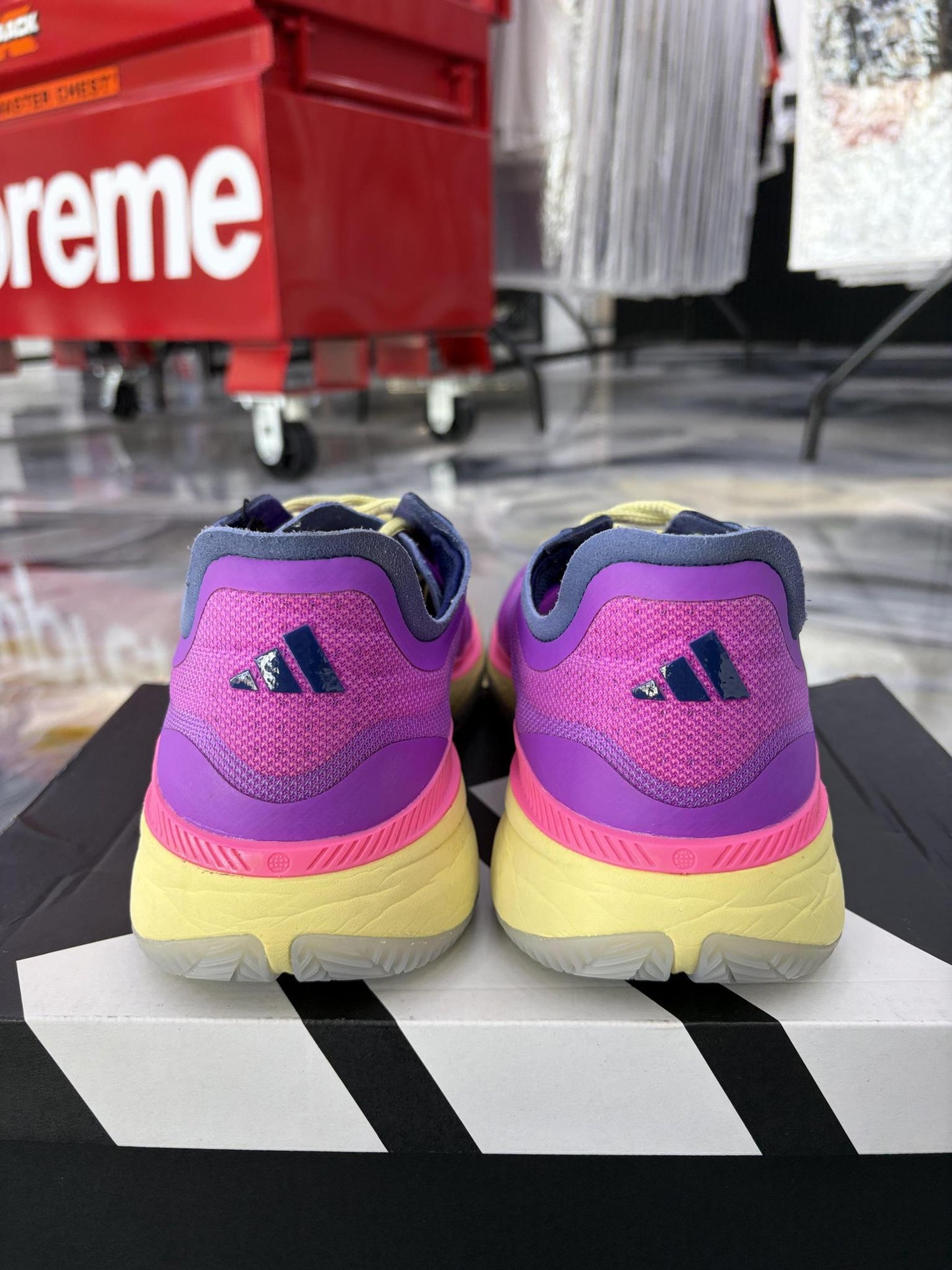 Adidas Adizero Select 3.0 "Purple Burst" Used Size 10