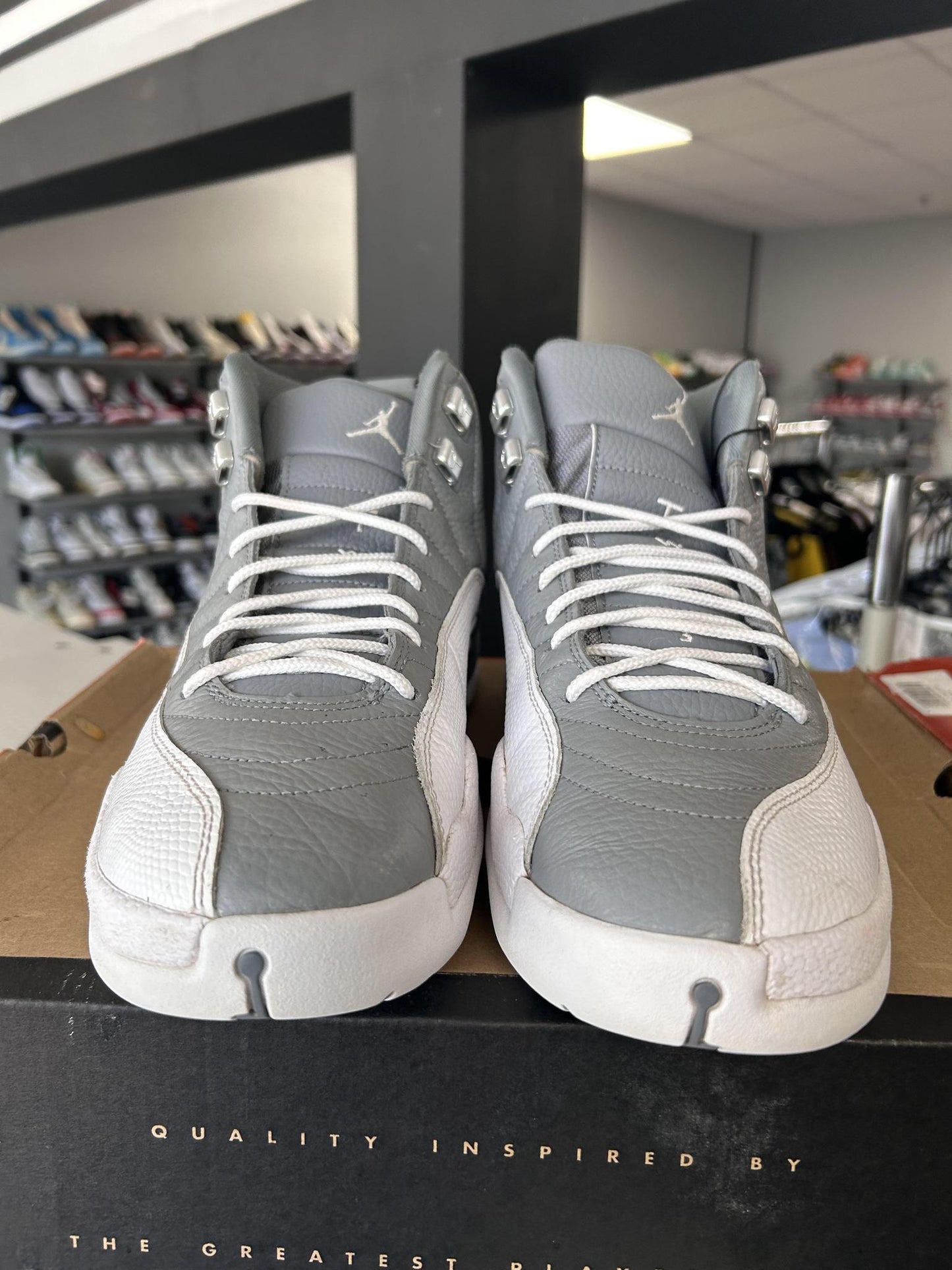 Jordan 12 "Stealth" Used Size 12
