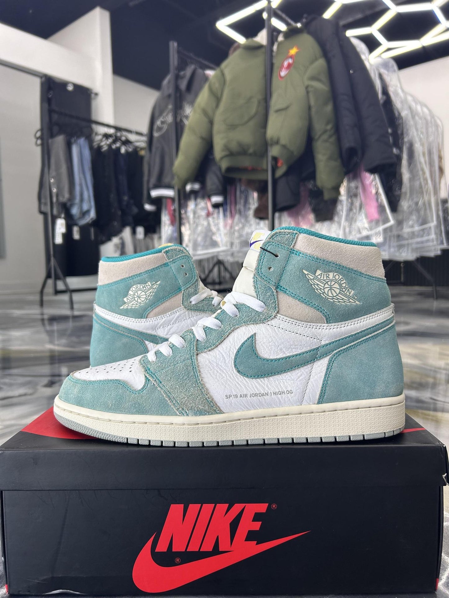 Jordan 1 "Turbo Green" Used Size 12