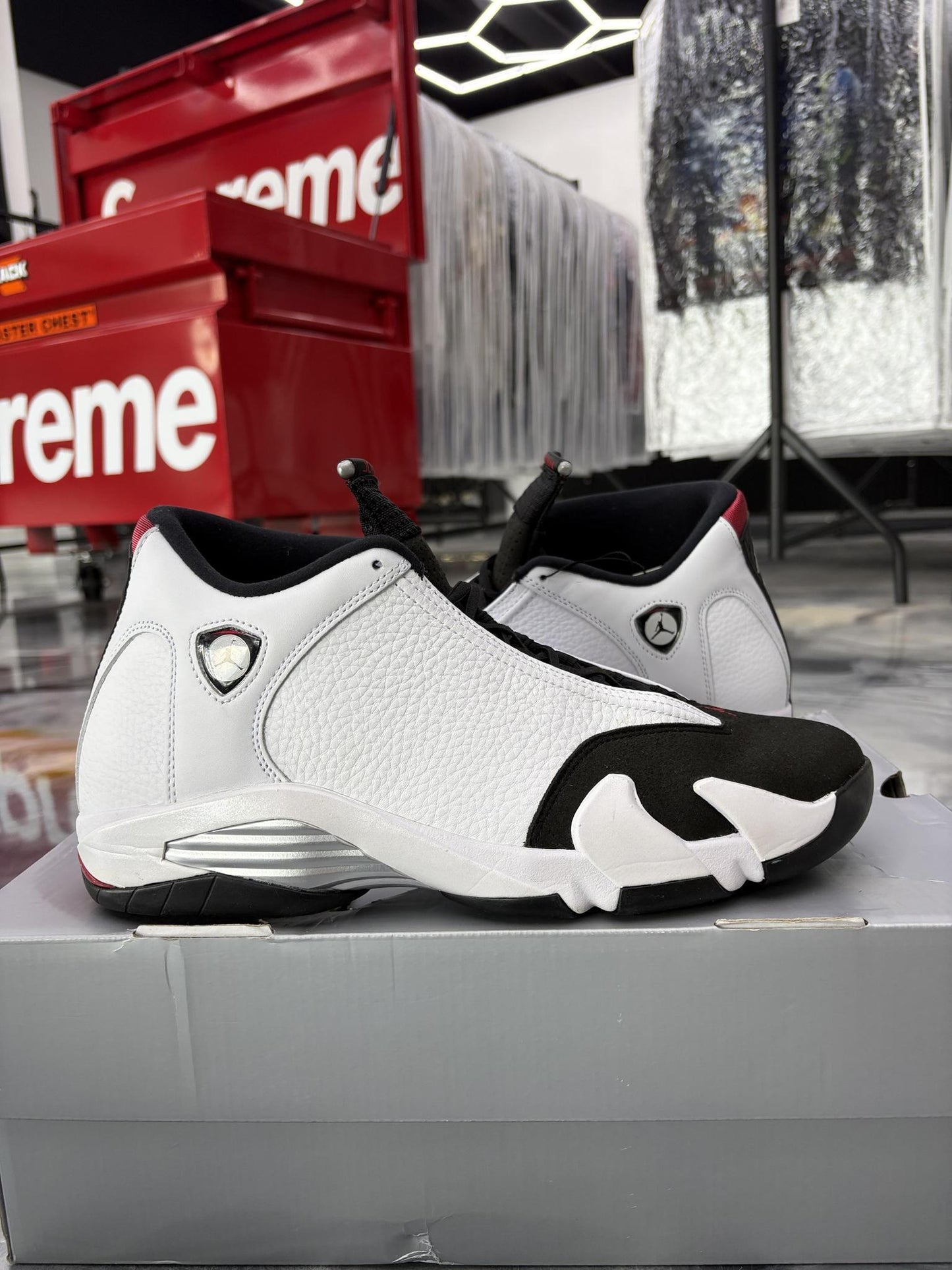 Jordan 14 "Black Toe" Used Size 12