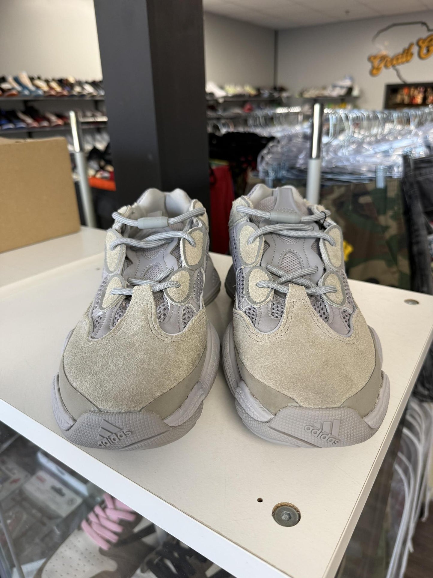 Yeezy 500 "Stone Salt" Used Size 12