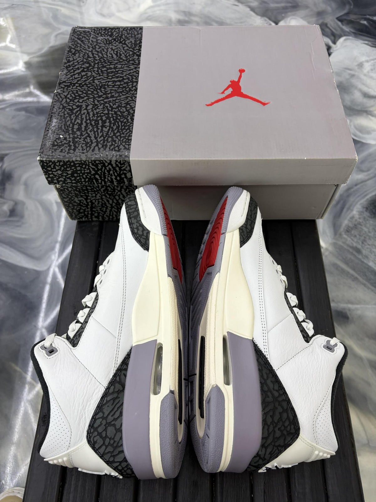 Jordan 3 "Cement Grey" Used Size 10.5