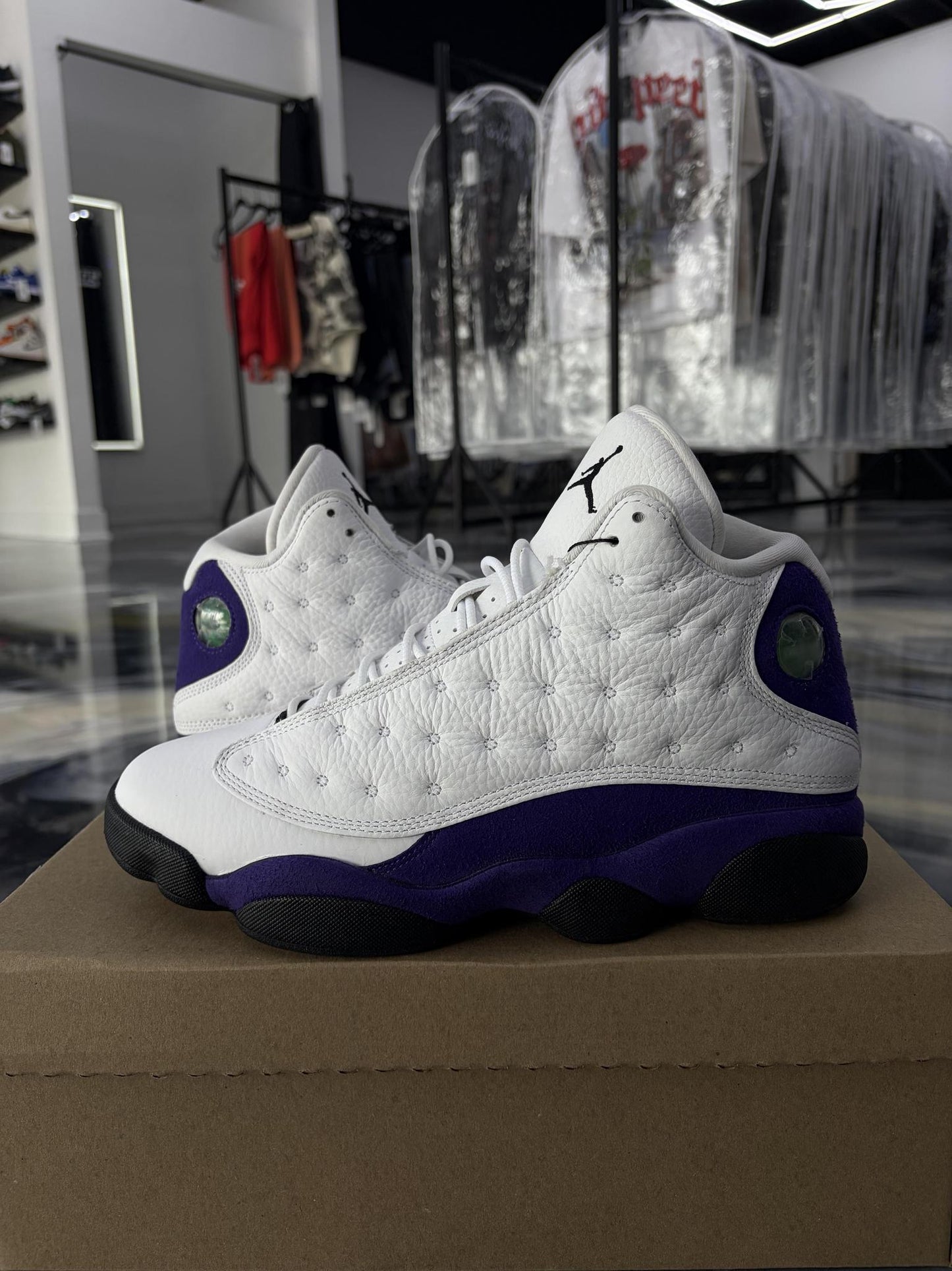 Jordan 13 "Lakers" Used Size 9