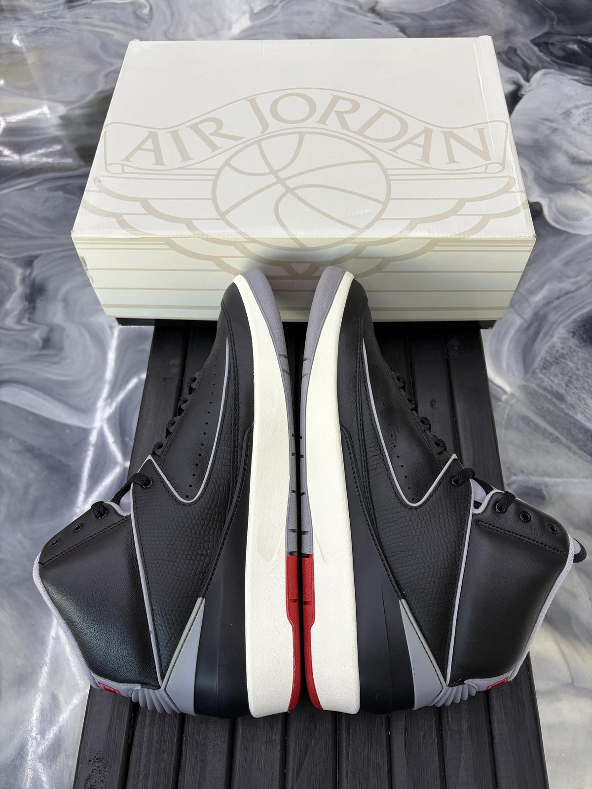 Jordan 2 "Black Cement" Used Size 15