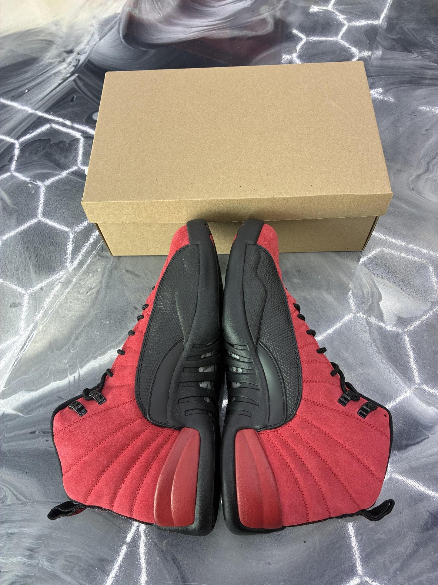 Jordan 12 "Reverse Flu Game" Used Size 13