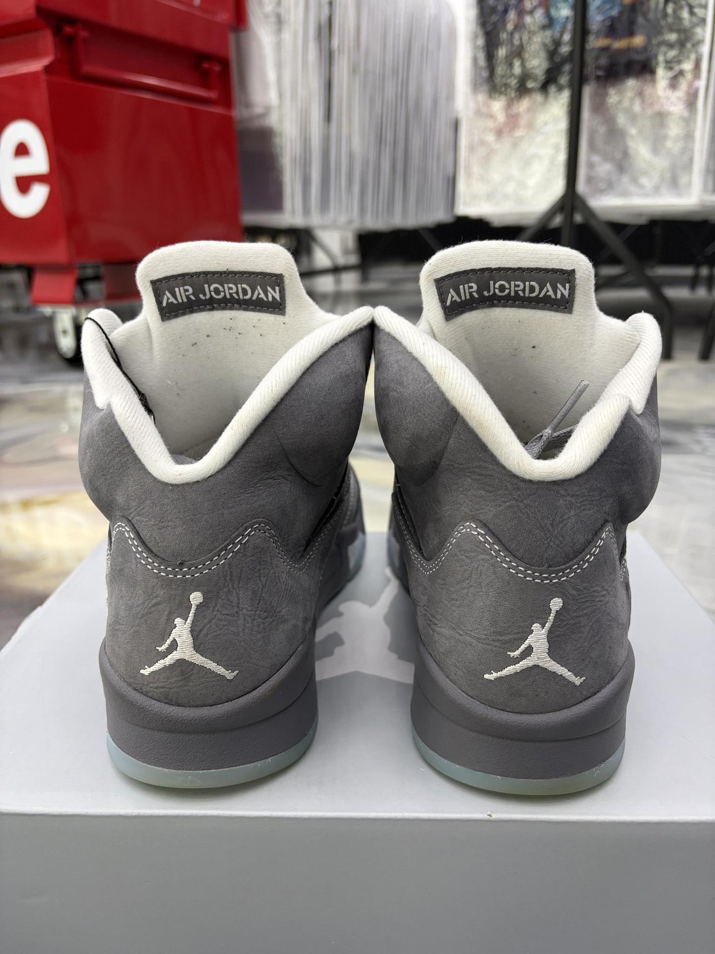 Jordan 5 "Wolf Grey" Used Size 7.5