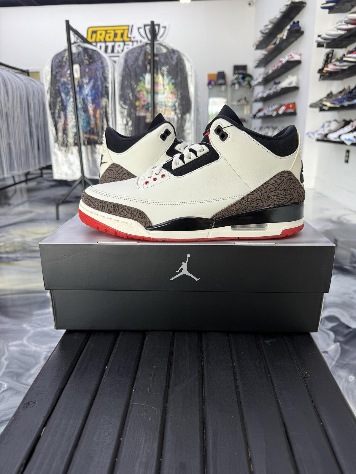 Jordan 3 "World's Best Dad" Used Size 11