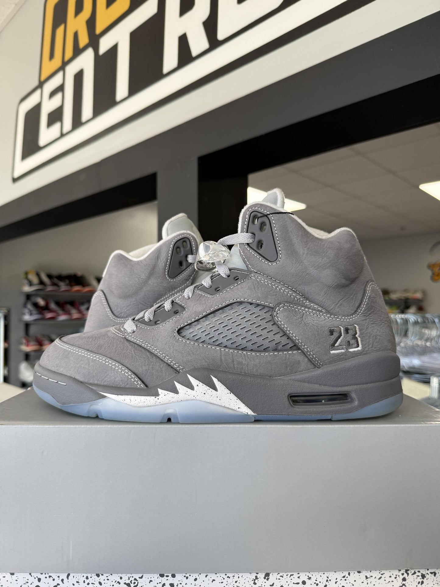 Jordan 5 "Wolf Grey" Used Size 10