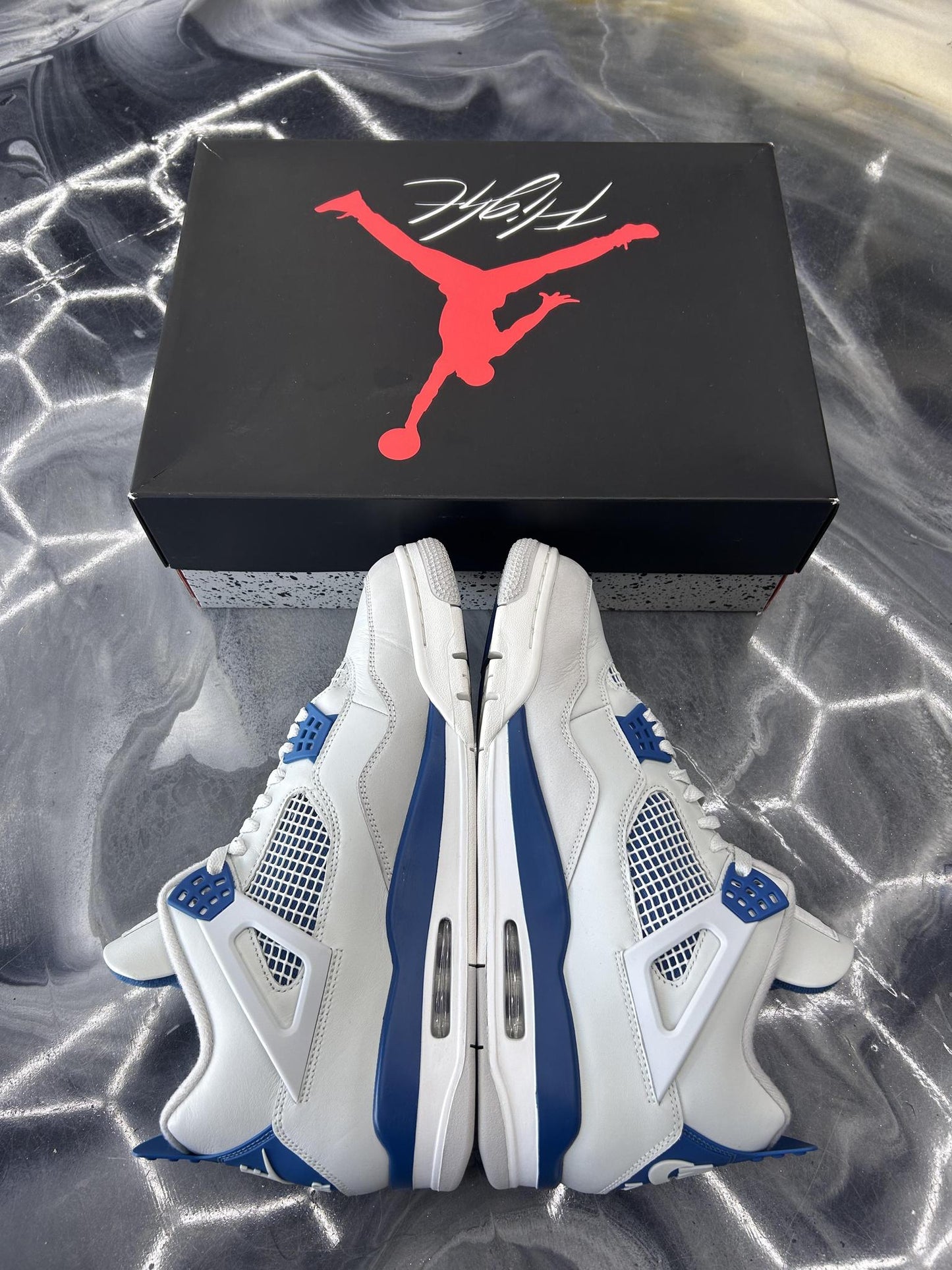 Jordan 4 "Military Blue" Used Size 13