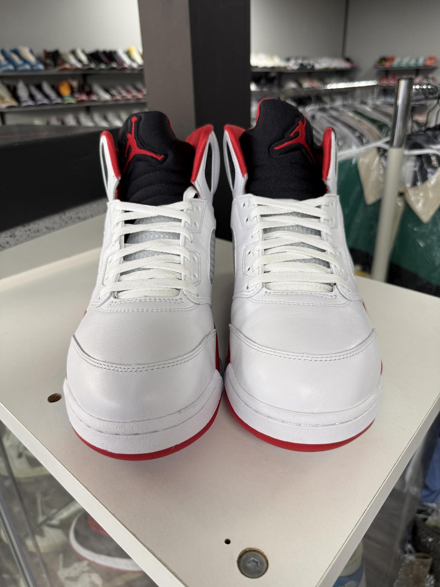 Jordan 5 "Fire Red" Used Size 12