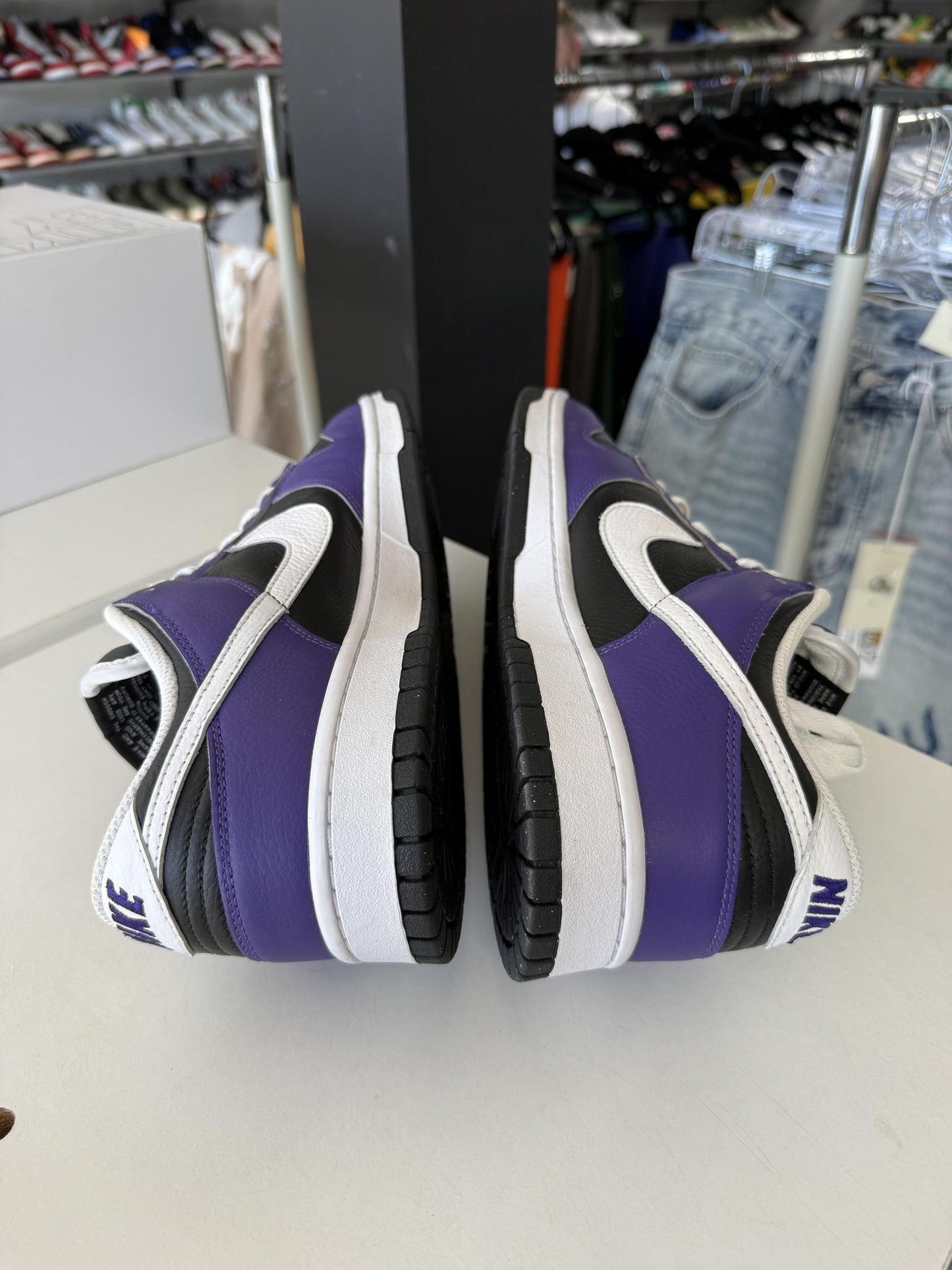 Nike Dunk Low Nike ID "Purple Black" Used