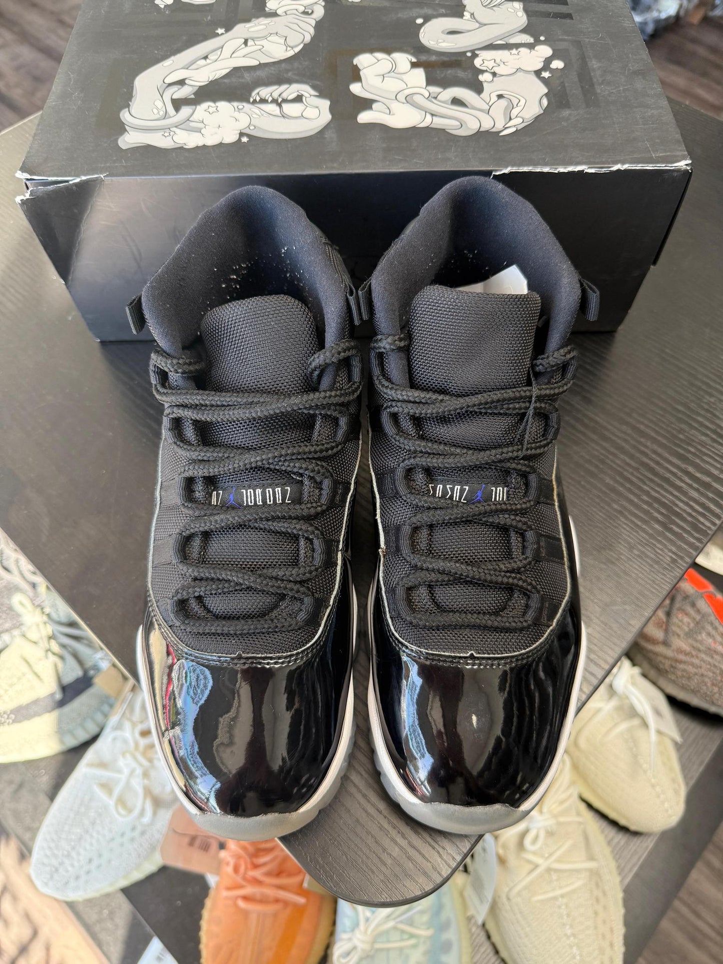 Jordan 11 "Space Jam" Used Size 8