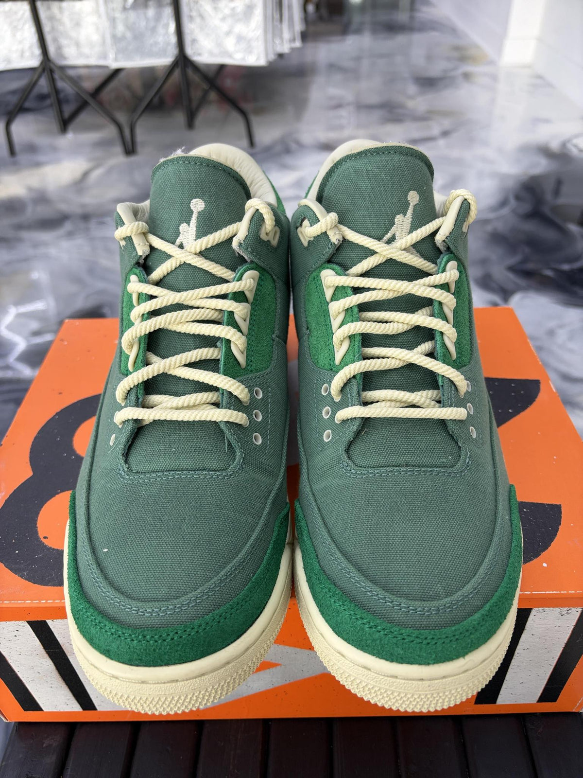 Jordan 3 x Nina Chanel "Abney Bicoastal" Used Size 11.5/10M
