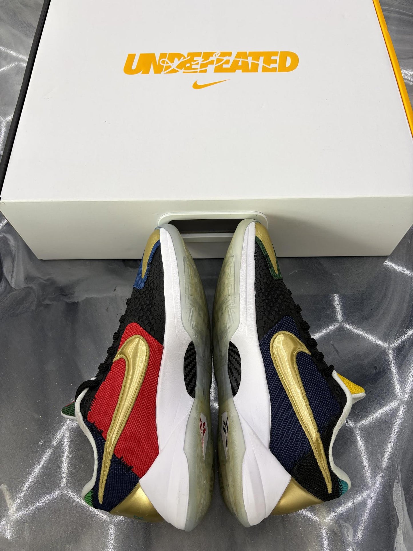 Nike Kobe 5 Protro Undefeated "What If Multi" Used Size 6.5Y/8W