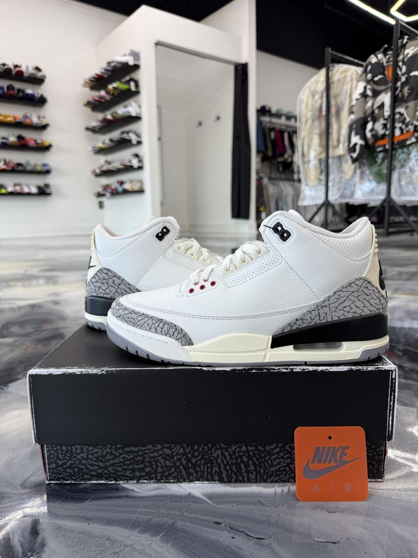 Jordan 3 "Reimagined" Used Size 9.5
