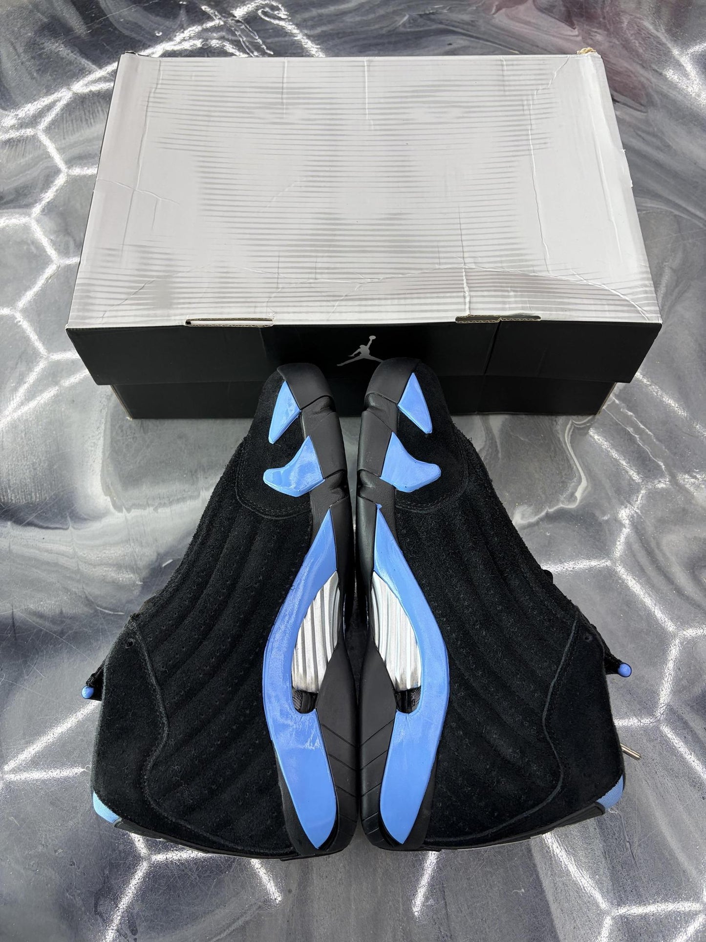 Jordan 14 "University Blue" Used Size 8.5