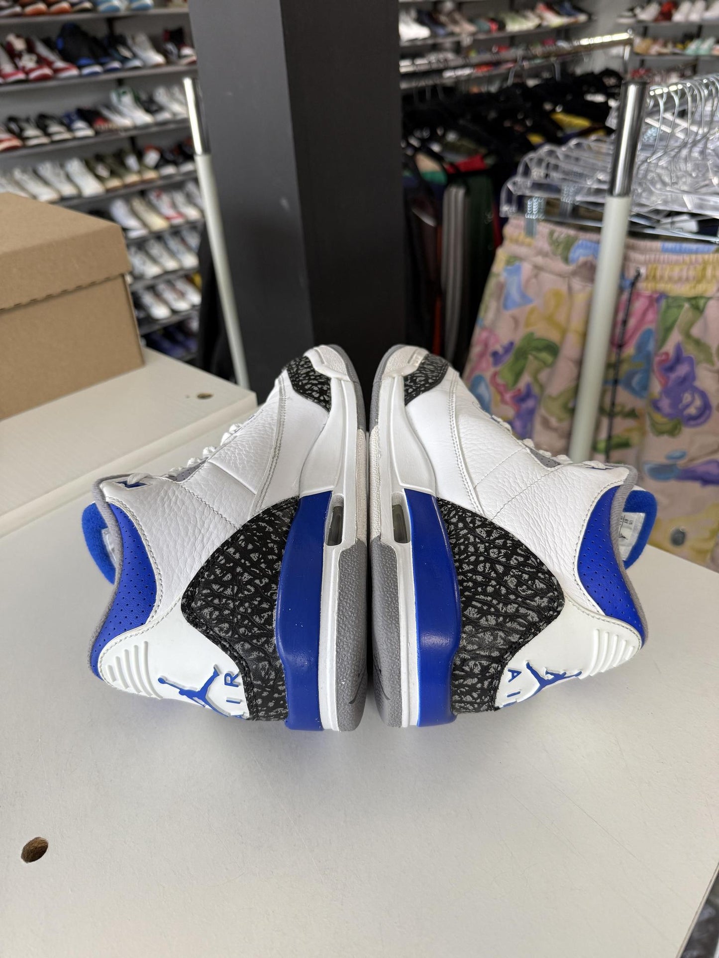 Jordan 3 "Racer Blue" Used Size 6Y/7.5W