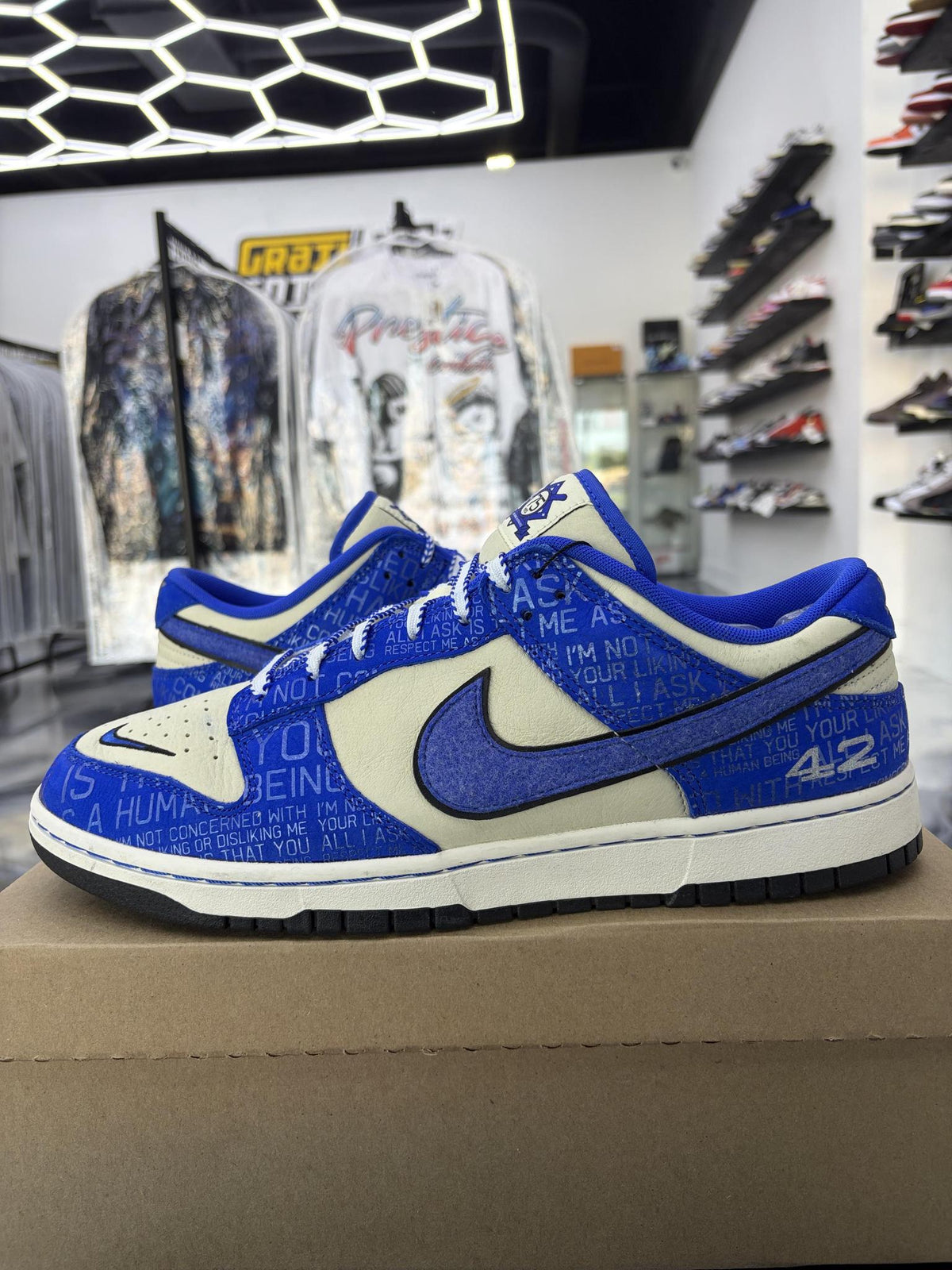 Nike Dunk Low "Jackie Robinson" Used Size 13